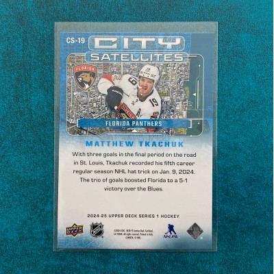 Matthew Tkachuk #CS-19