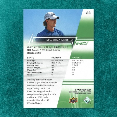 Maverick McNealy #38