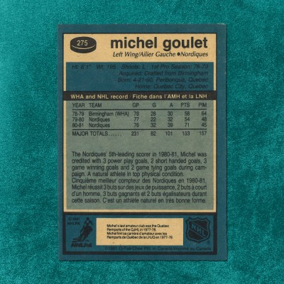 Michel Goulet #275