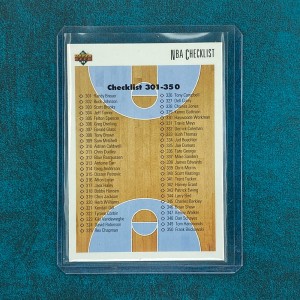 NBA Checklist 301-400 #400