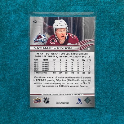 Nathan MacKinnon #42