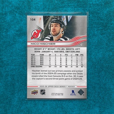 Nico Hischier #104