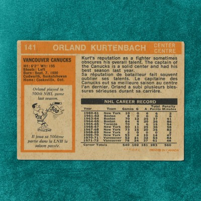 Orland Kurtenbach #141