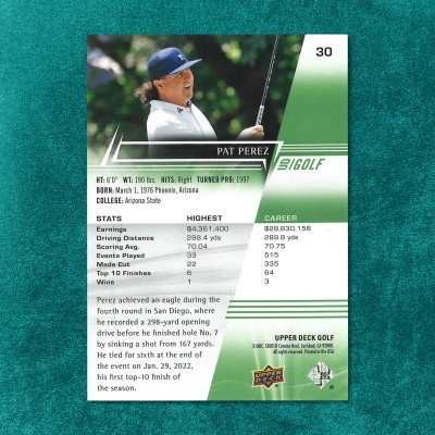 Pat Perez #30