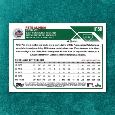 Pete Alonso #H150