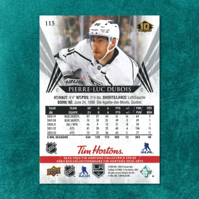 Pierre Luc Dubois #115