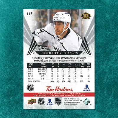 Pierre Luc Dubois #115