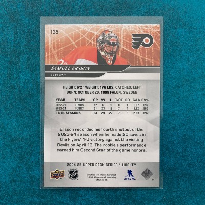 Samuel Ersson #135