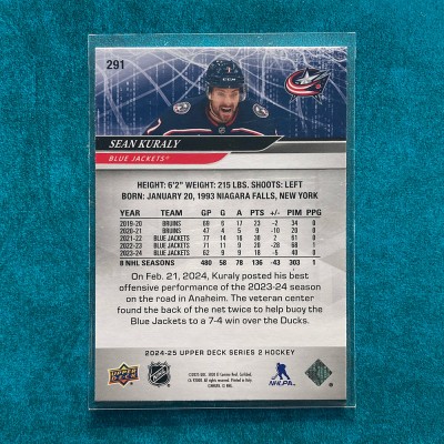 Sean Kuraly #291