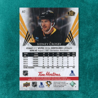 Sidney Crosby #87