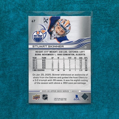 Stuart Skinner Holiday #67