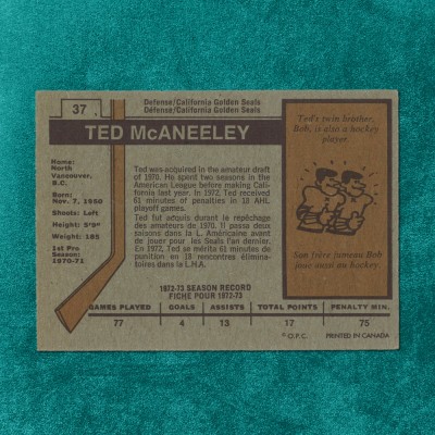 Ted McAneeley #37