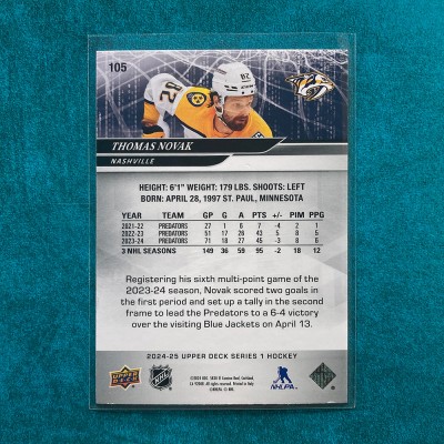 Thomas Novak #105