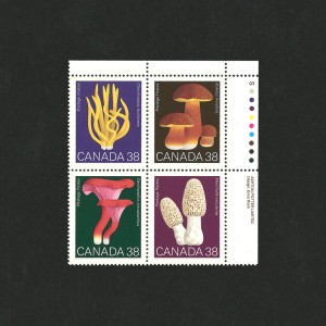 Timbre Champignons du Canada 38c