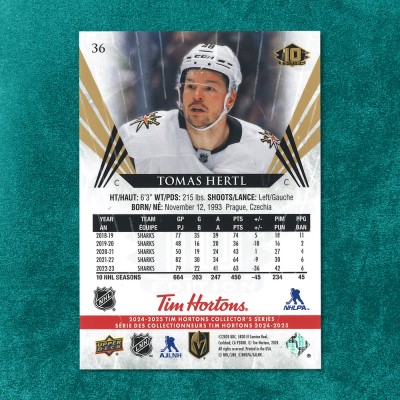 Tomas Hertl #36