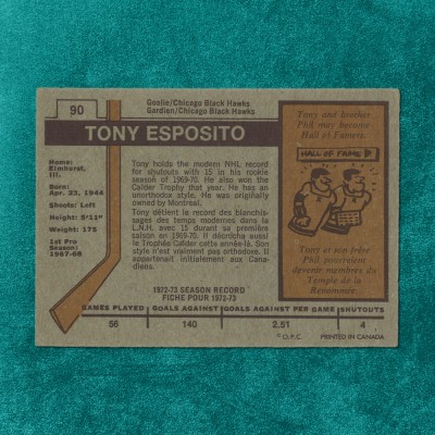Tony Esposito #90