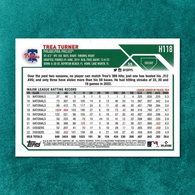 Trea Turner #H118