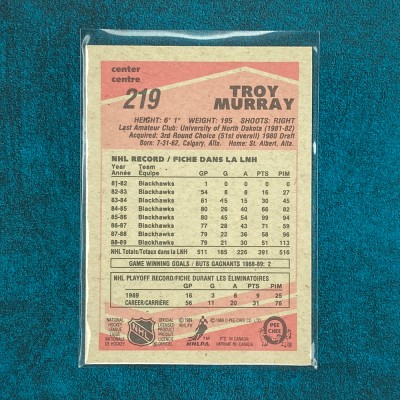Troy Murray #219