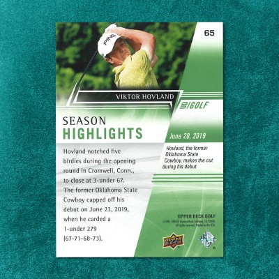 Viktor Hovland #65