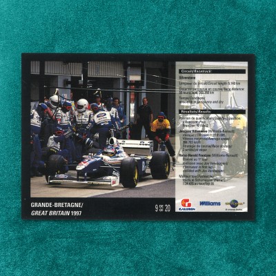 Jacques Villeneuve Grande Bretagne 1997