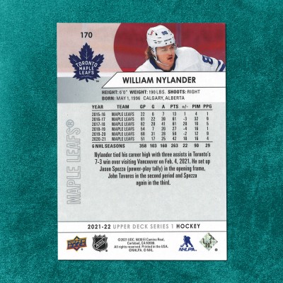 William Nylander #170