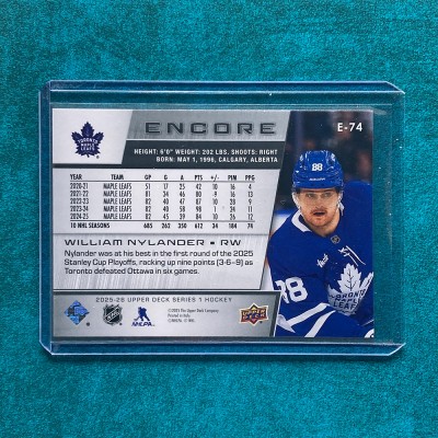 William Nylander #E-74