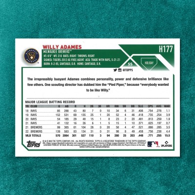 Willy Adames #H177