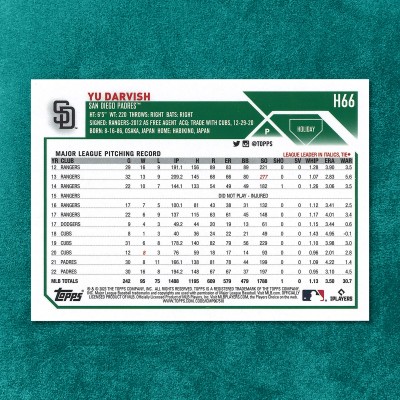 Yu Darvish #H66