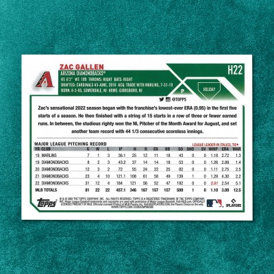 Zac Gallen #H22